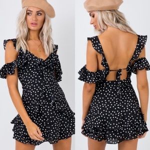 Princess Polly Polka Dot Dress - NWT